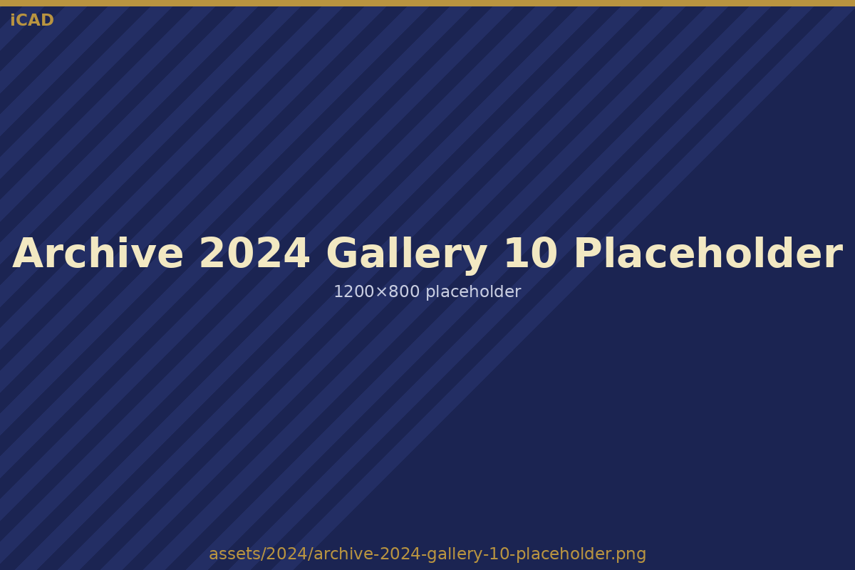 iCAD 2024 archive photo placeholder 10