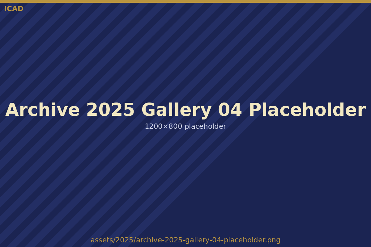 iCAD 2025 archive photo placeholder 4