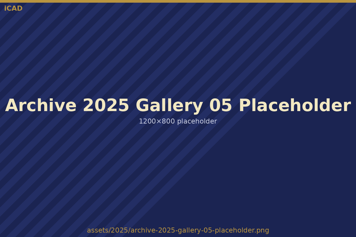 iCAD 2025 archive photo placeholder 5