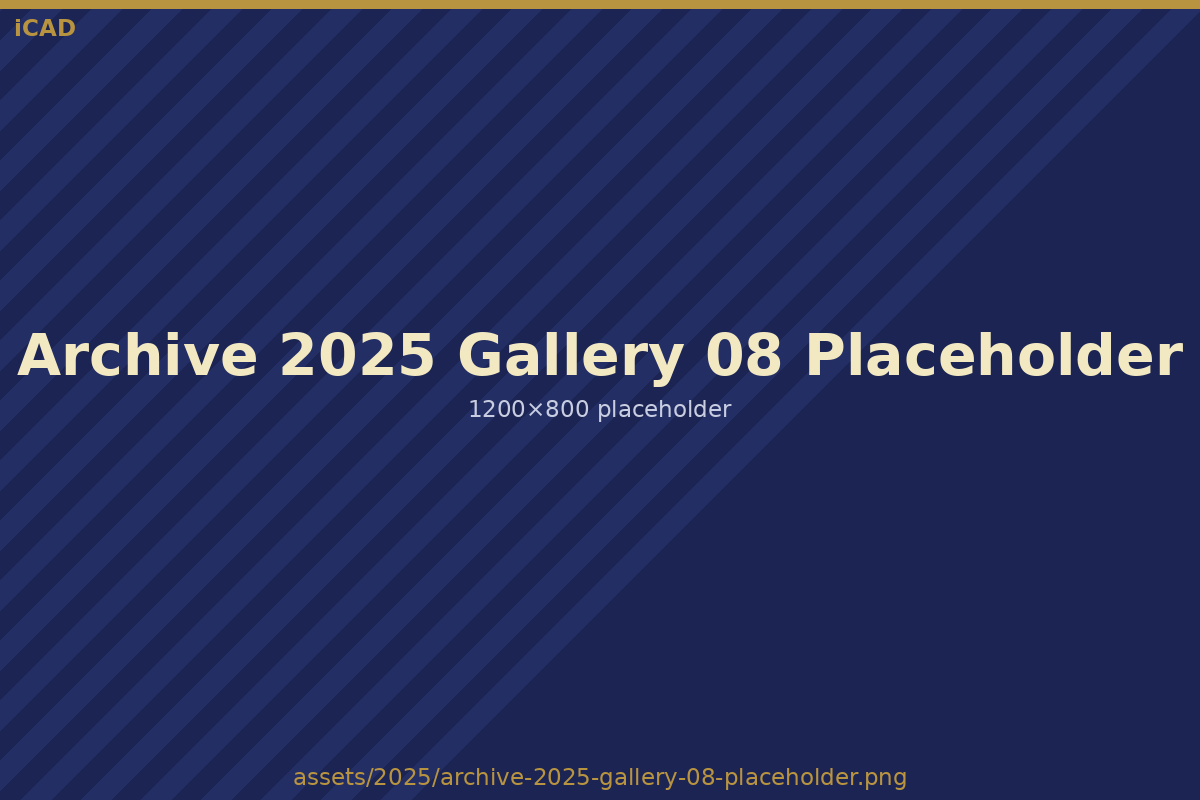 iCAD 2025 archive photo placeholder 8