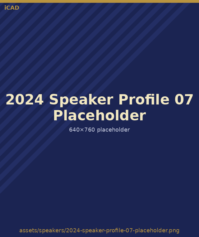 Speaker 07 speaker portrait