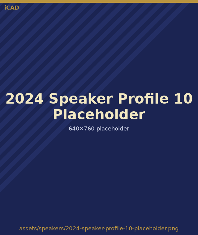 Speaker 10 speaker portrait