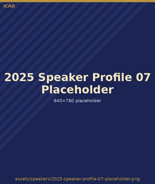 Speaker 07 speaker portrait
