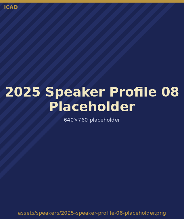Speaker 08 speaker portrait
