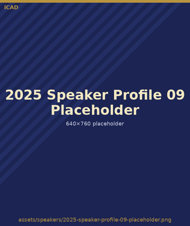 Speaker 09 speaker portrait